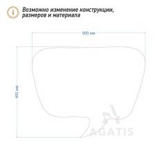 Грифельная доска без рамы F19