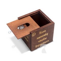 Деревянная копилка K21