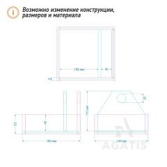 Салфетница из фанеры К13