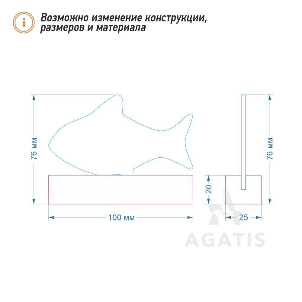 Меловая табличка ценник L36