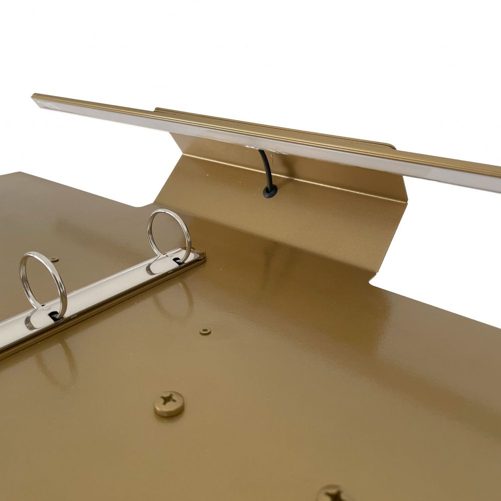 Беспроводная напольная уличная металлическая стойка для меню арт. R98 (А3)
